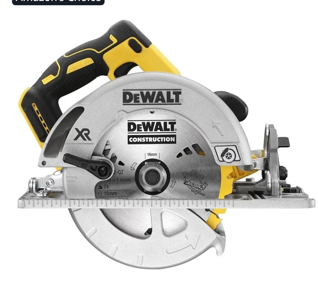 DEWALT  18V XR BRUSHLESS 165MM CIRCULAR SAW BARE