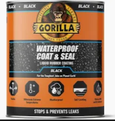 GORILLA WATERPROOF COAT & SEAL SPRAY BLACK 450ML - Hardscape Supplies Co