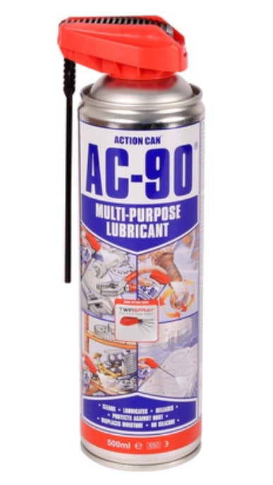Action Can, Spray lubicant and paints
