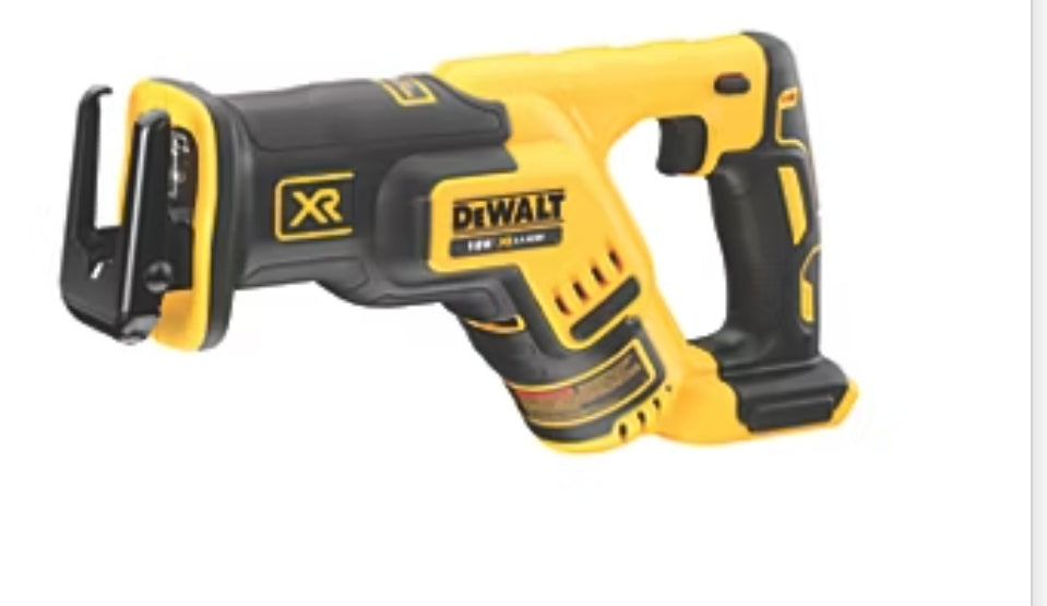 DEWALT  18V XR B/LESS COMP RECIP SAW - BARE UNIT