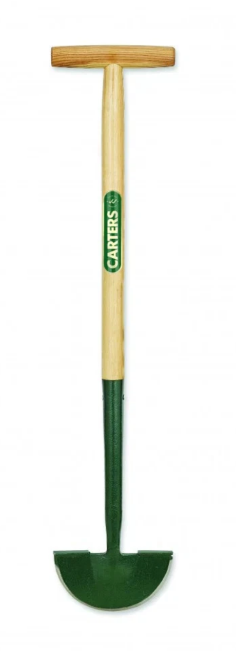 Carters 8 Forged Edging Knife, Forward treads ASH - Hardscape Supplies Co