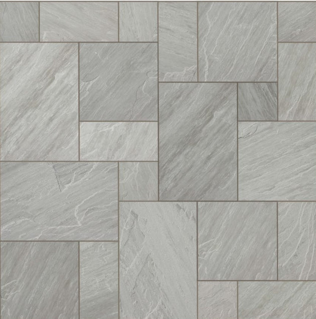 Indian Stone 22mm Calibrated Grey - Hardscape Supplies Co