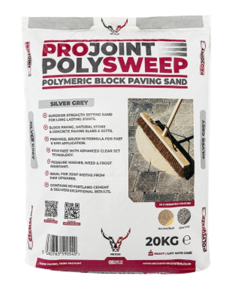PolySweep™ POLYMERIC BRUSH IN SAND FOR BLOCK PAVING AND NARROW JOINTS - FROM 1MM