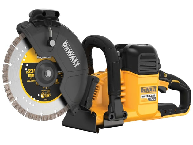 DCS691X2 XR FlexVolt 230mm Cut Off Saw 54V. 2 options available Bare or with 2 x 54v 9.0Ah Li-ion battery and diamond cutting disc - Hardscape Supplies Co