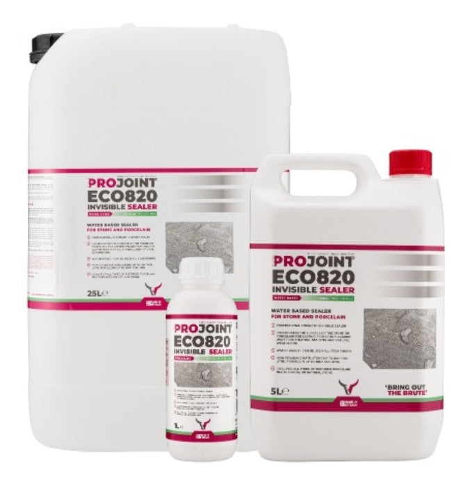 PRO-820ECO™ INVISIBLE WATER-BASED PORCELAIN & STONE SEALER INVISIBLE