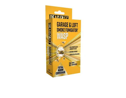 Deadfast Garage & Loft Fumigator Wasp Twin UK Only www.hardscapesupplies.co.uk - Cleckheaton - West Yorkshire